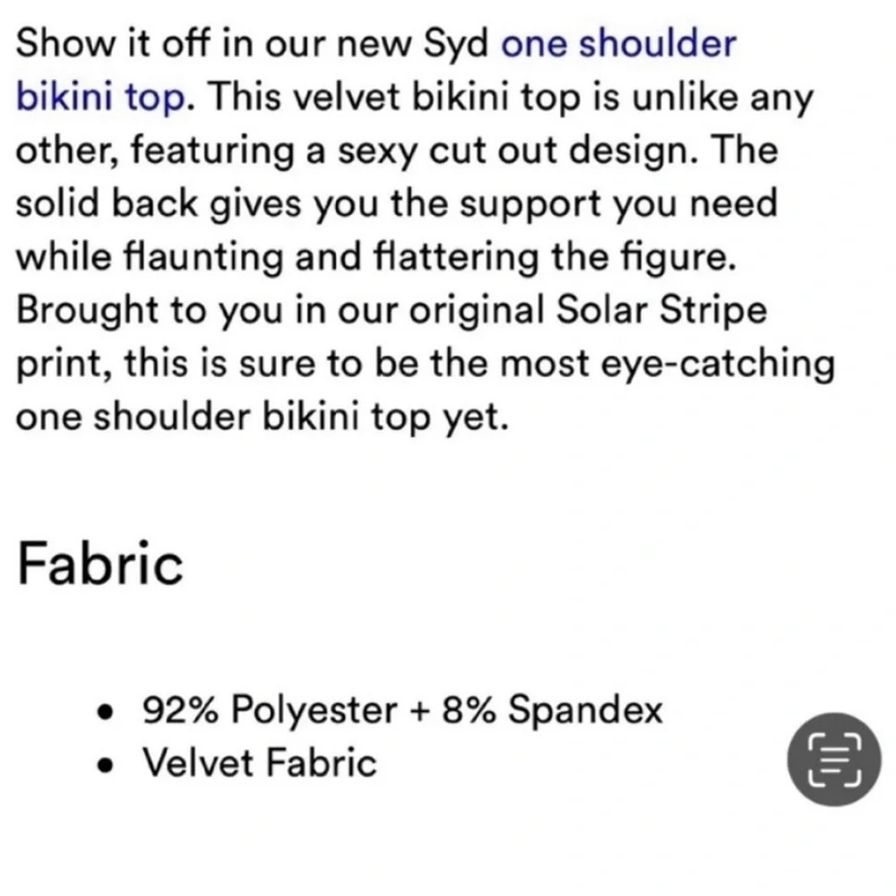 Frankie’s Bikinis Syd Velvet Pink Stripe Bikini Top NWT L